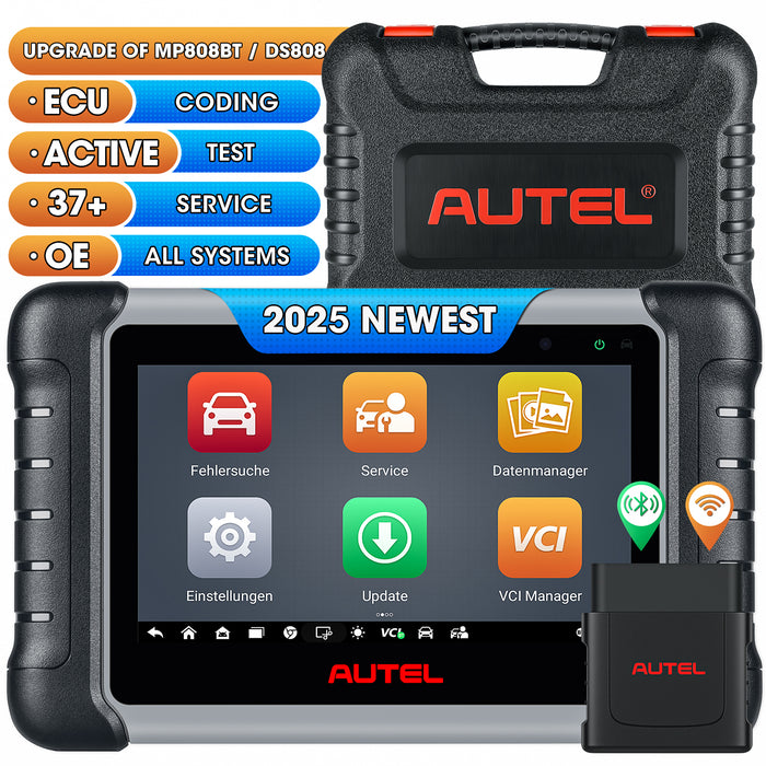 Autel MaxiPRO MP808BT Pro OBD2 Scanner de diagnostic |Codage ECU | Contrôle bidirectionnel|  Tous les systèmes de niveau OE | 37+ prestations | Multilingue