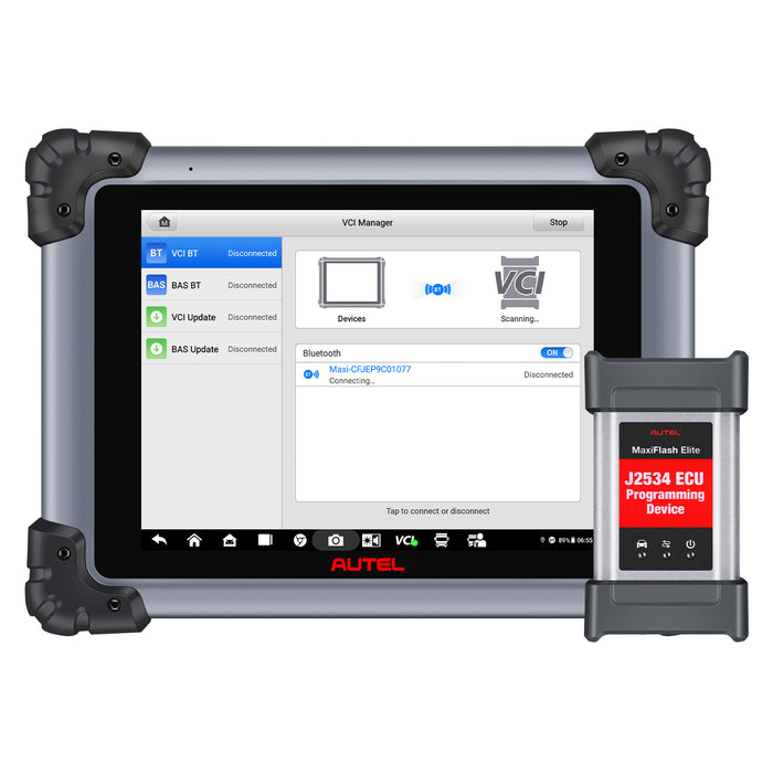 Autel MaxiSys MS908CV II Diagnosis Scanner For Heavy-duty Trucks and Commercial Vehicle /J2534 ECU Re-Programming & Coding/ 62+ services/OE-Level Full System /Global Version Multi-language