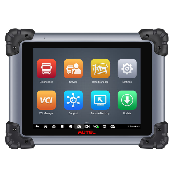 Autel MaxiSys MS908CV II Diagnosis Scanner For Heavy-duty Trucks and Commercial Vehicle /J2534 ECU Re-Programming & Coding/ 62+ services/OE-Level Full System /Global Version Multi-language
