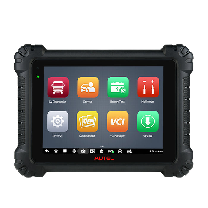 Autel MaxiSys MS909CV Diagnosis Scanner For Heavy-duty Trucks and Commercial Vehicle /J2534 ECU Re-Programming & Coding/ 64+ services/OE-Level Full System /Global Version Multi-language