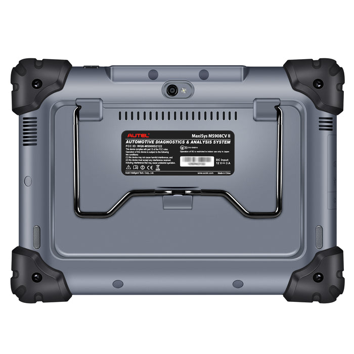 Autel MaxiSys MS908CV II Diagnosis Scanner For Heavy-duty Trucks and Commercial Vehicle /J2534 ECU Re-Programming & Coding/ 62+ services/OE-Level Full System /Global Version Multi-language