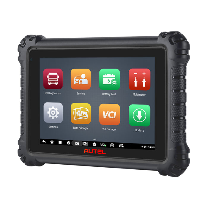 Autel MaxiSys MS909CV Diagnosis Scanner For Heavy-duty Trucks and Commercial Vehicle /J2534 ECU Re-Programming & Coding/ 64+ services/OE-Level Full System /Global Version Multi-language