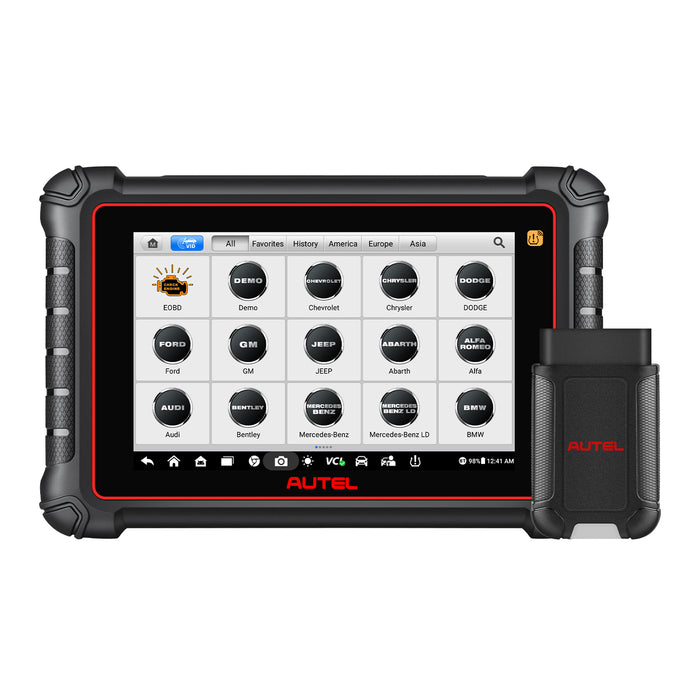 Autel Maxicom MK900TS丨Scanner de diagnostic TPMS professionnel丨Réapprentissage/remplacement TPMS/programmation des capteurs丨Système complet multimarque 40 + service丨Multilingue