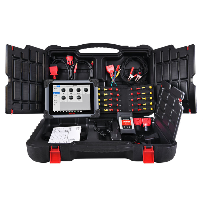 Autel MaxiSys MS908CV II Diagnosis Scanner For Heavy-duty Trucks and Commercial Vehicle /J2534 ECU Re-Programming & Coding/ 62+ services/OE-Level Full System /Global Version Multi-language