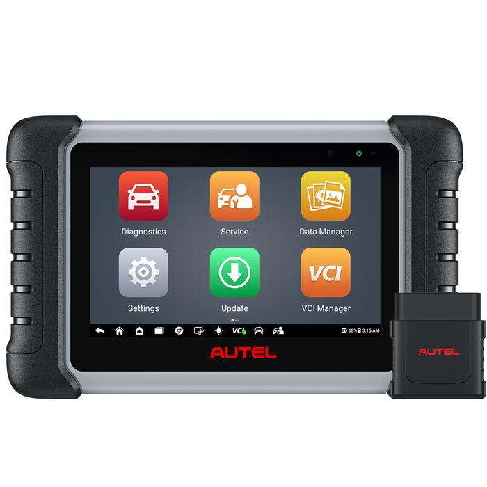 【Actions UE】Autel MaxiCOM MK808BT Pro Bluetooth Diagnostic | Tous les systèmes  | 37+ prestations | ABS/Oil Reset/EPB/SAS/DPF/BMS/Injector Coding| Multilingue