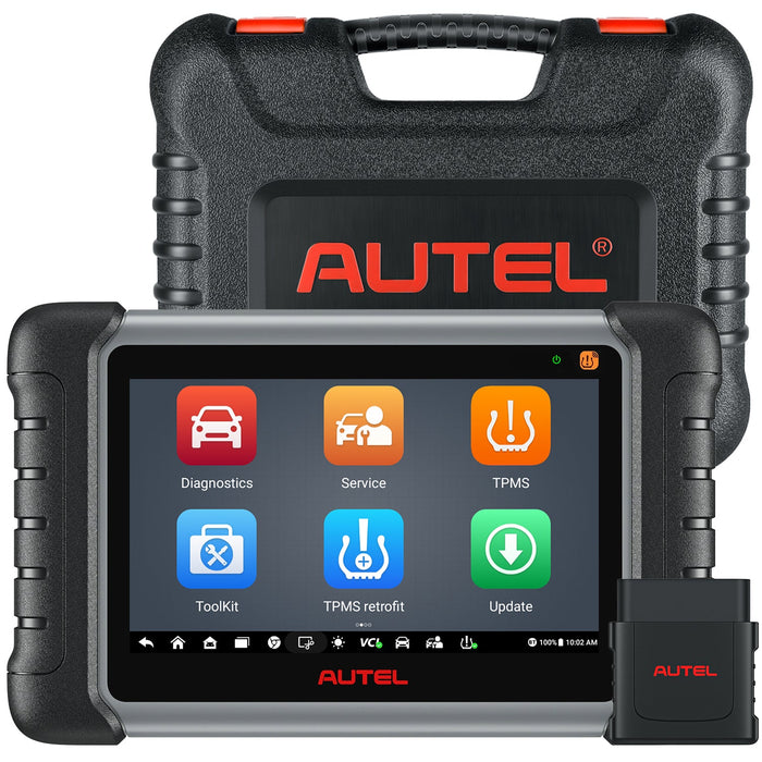 【2 Years Update】Autel MaxiPro MP808Z-TS 2-in-1 TPMS and Diagnosis Scanner丨TPMS Relearn/Replaced/Programmer MX-Sensor丨ECU-Coding丨Bi-Directional Control丨Multi-brand Full System丨30+Reset Service丨Multi-language