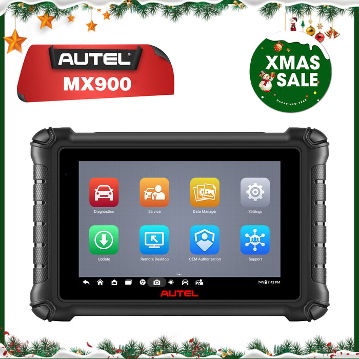 Autel MaxiCheck MX900丨Valise diagnostic française/Identique au MK900/Contrôle bidirectionnel/Tout le système/Service 40+