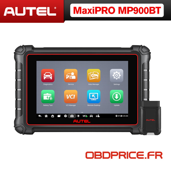 【2024 plus récent】Autel Maxipro MP900BT OBD II Scanner de diagnostic丨écran de 8 pouces/codage ECU avancé丨contrôle bidirectionnel丨système multimarque丨40+ services multilingue