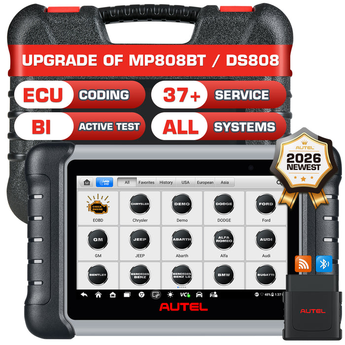 Autel MaxiPRO MP808BT Pro|  Scanner de diagnostic | ECU Codage | Contrôle bidirectionnel| les systèmes de niveau OE | 37+ prestations |  Multilingue