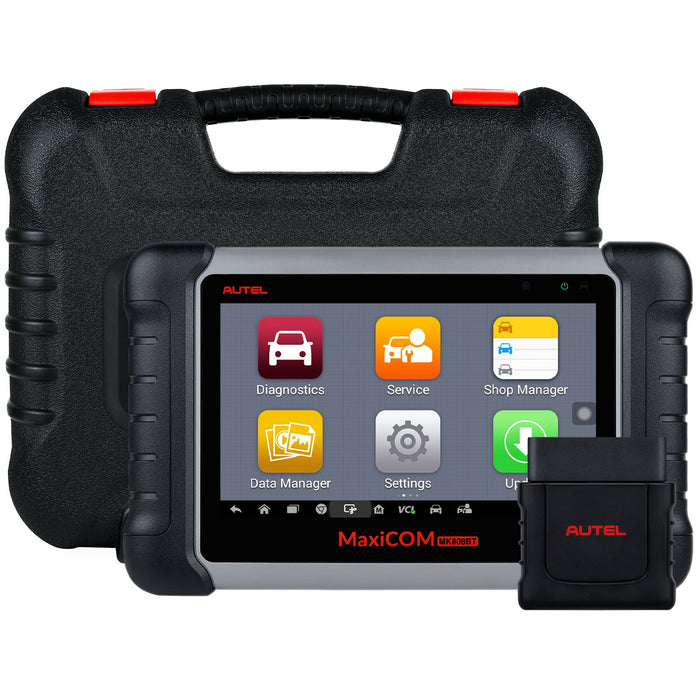Autel MaxiCOM MK808BT Pro Bluetooth Diagnostic | Tous les systèmes  | 37+ prestations | ABS/Oil Reset/EPB/SAS/DPF/BMS/Injector Coding| Multilingue