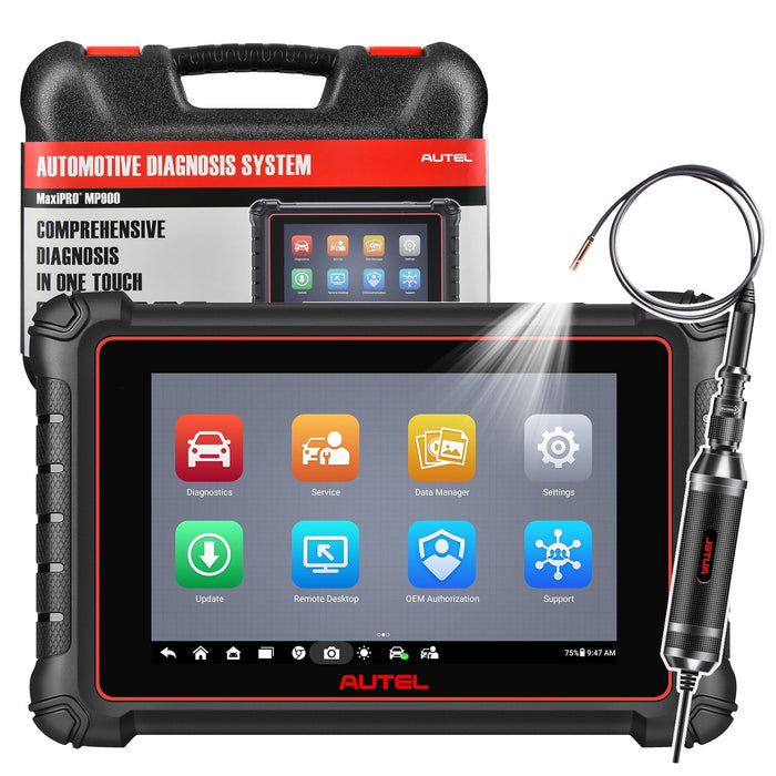 【2024 plus récent 】Autel Maxipro MP900 Scanner de diagnostic丨système complet multimarque Android 11丨40+ services丨codage ECU丨multilingue